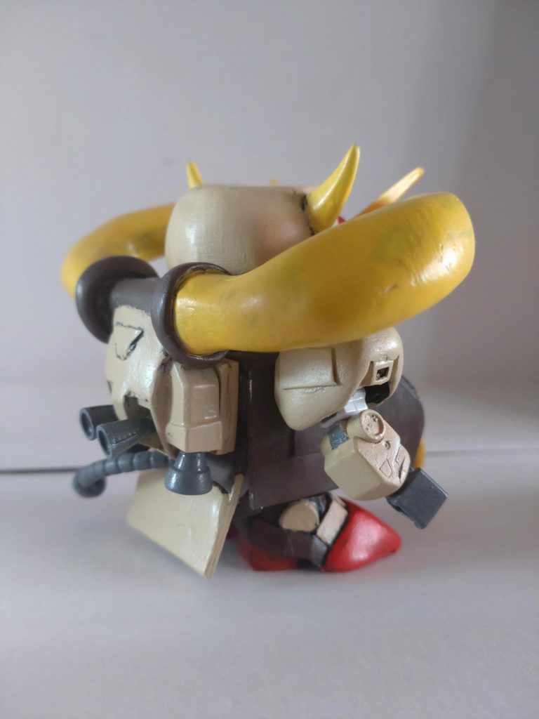 ヒートホーンが一番苦労したかな～。ヤスリがけが大変すぎて…。