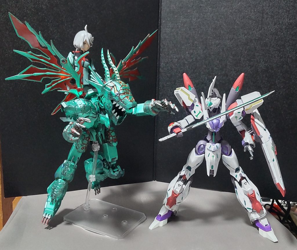 シャディクが黒幕と知ったミオリネの逆襲が今始まる!(始まりません)大きい化け物作りたいな、と試しにやってみたら想像以上の出来上がりで満足です。