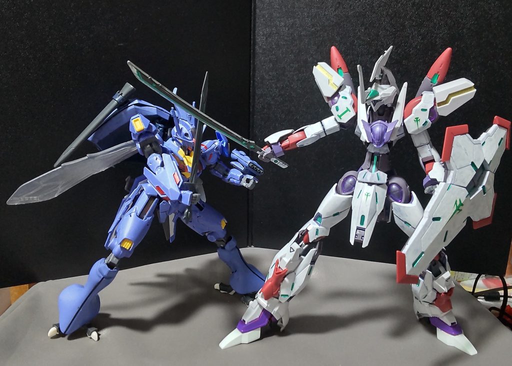 シャディクの乗るグラスレー・ミラージュとの決闘「水星ちゃ……いや、スレッタ・マーキュリー、その異様な力でこの俺を殺すのかい?」「シャディクさん、私はアナタを殺しません!アナタのその怨念を殺します!」