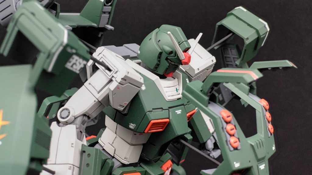 MSDブランドはモールド&デカールが多く、本体と増加装甲で情報量も2倍！見ごたえのある作品になりました。