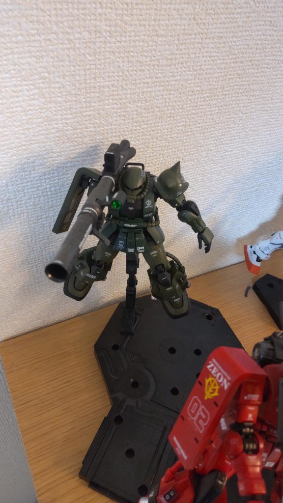 こちらがORIGINザク高機動型ですね