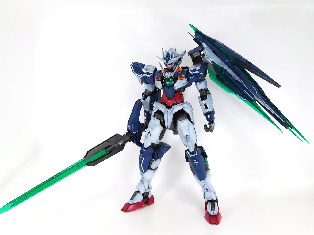 GNソードの変形が取説読んでもできなったのは内緒😅ご覧いただきありがとうございますm(_ _)mこちらの完成品もヤフオクに出品中です。