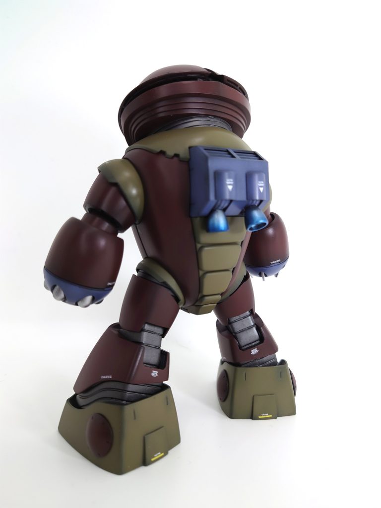 ディテール追加も無し、デカールも控えめですが個人的にファーストガンダム機体はシンプルめが好き😄