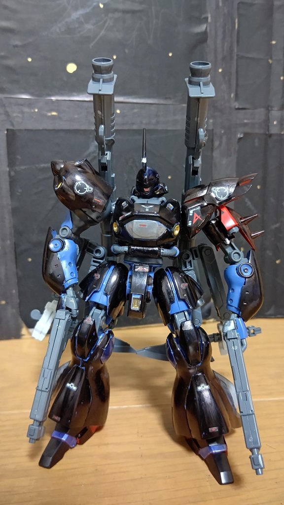 サブアーム非展開時正面