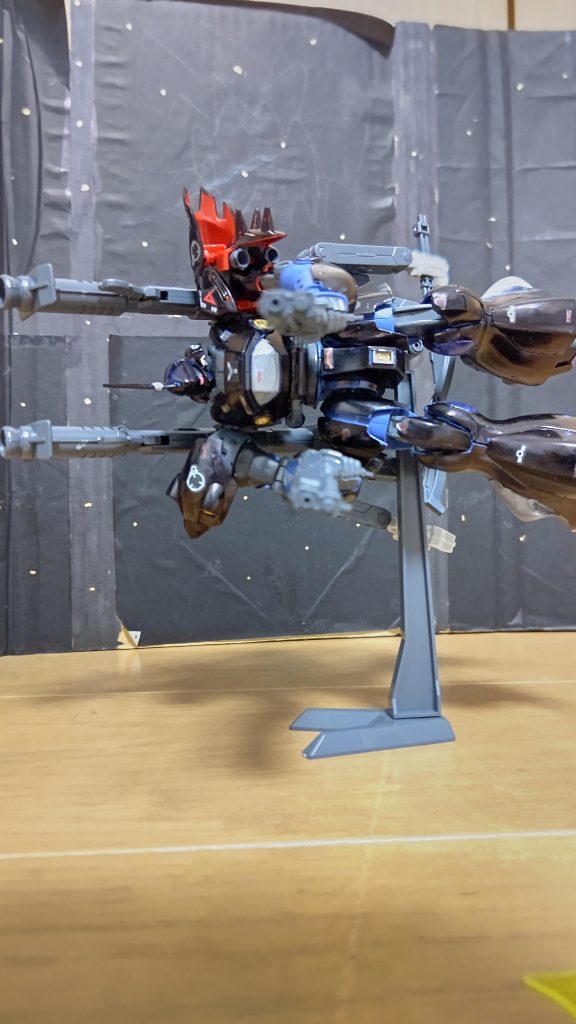 横からの射撃！