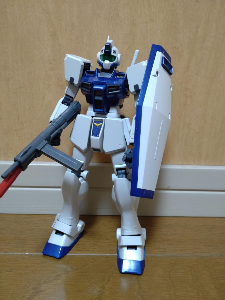 汚し前、やっぱりオモチャっぽいですね。