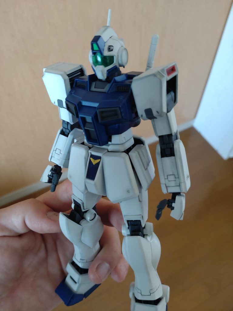 艶消しと陰影処置後、まだまだこれから・・・!