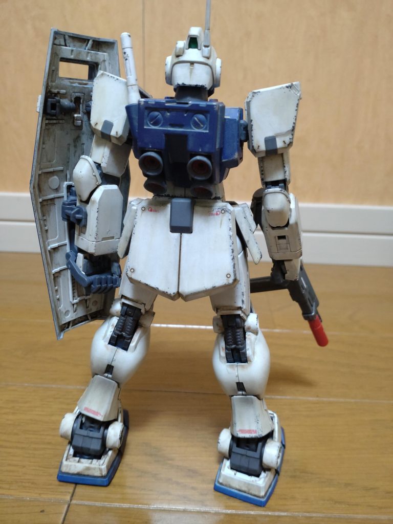 カラーリング変更の他は、ウェザリング程度しかやっていませんが、個人的には満足な仕上がり✨