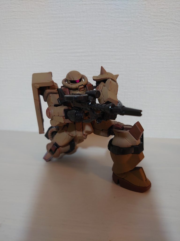 北アフリカ戦線ザクⅡ–2枚目/制作者：funayoi