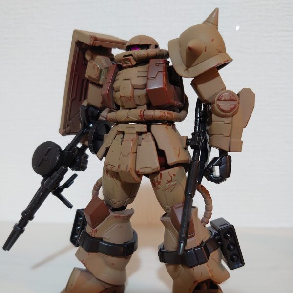 北アフリカ戦線ザクⅡ