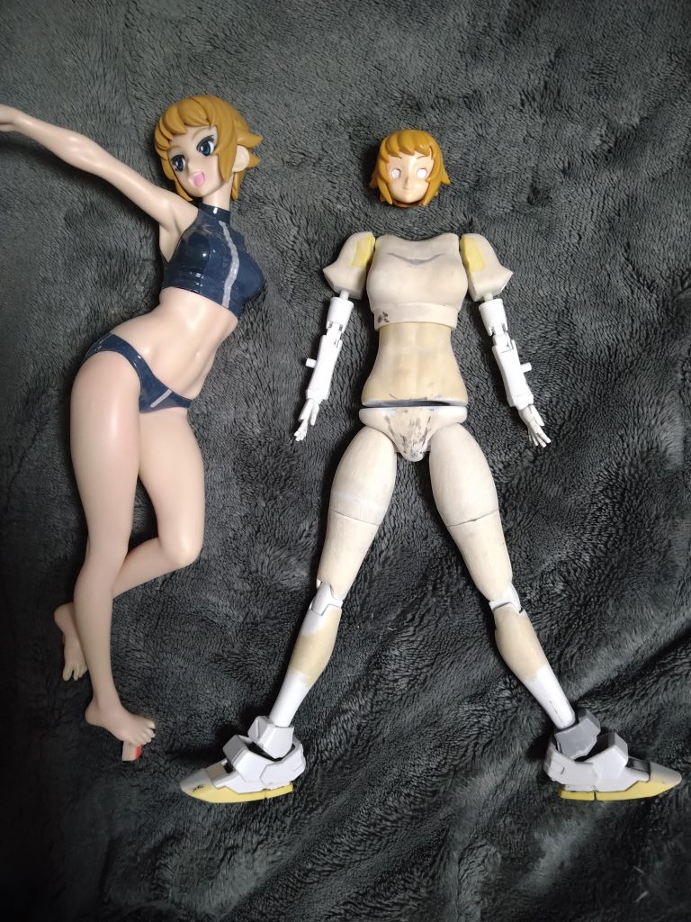 各関節は全て使いまわして胴体はフルスクラッチです