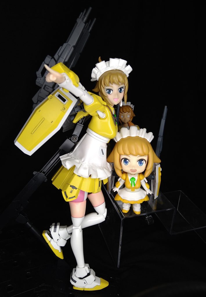 なにか写り込んでる…