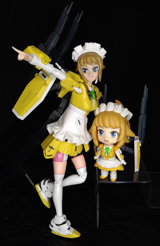 去年製作したねんどろいどろいど版とツーショット