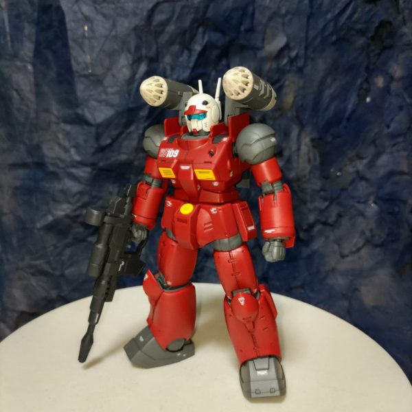 1/144HGガンキャノンククルスドアンの島版ハヤトコバヤシ機