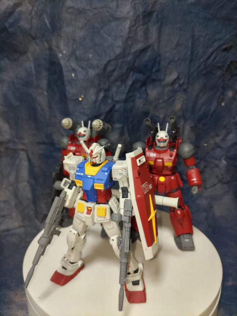 スリーショット