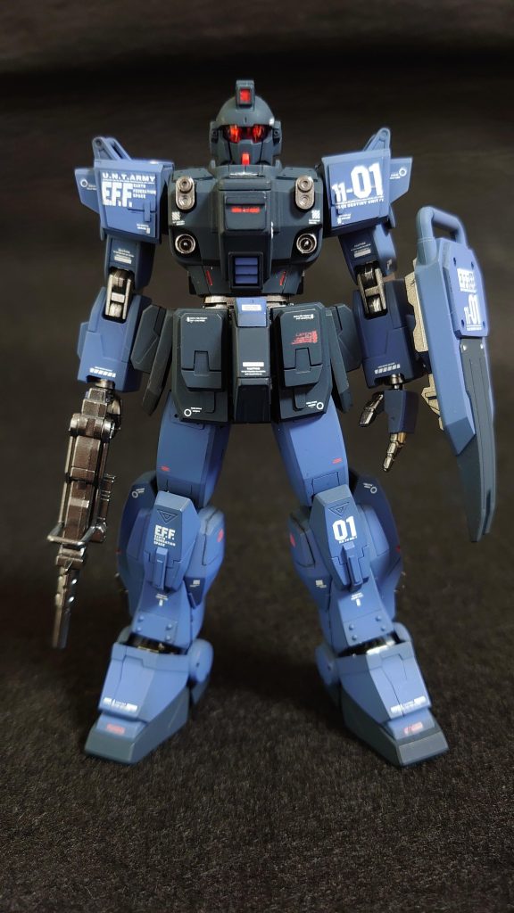HGUC RX-79BD-1 ブルーディスティニー1号機　グラデーション塗装–3枚目/制作者：wat798