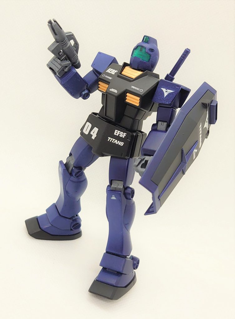 HGUC20 RGM-79 ジム 『ティターンズブルー』–5枚目/制作者：早摘みレモン