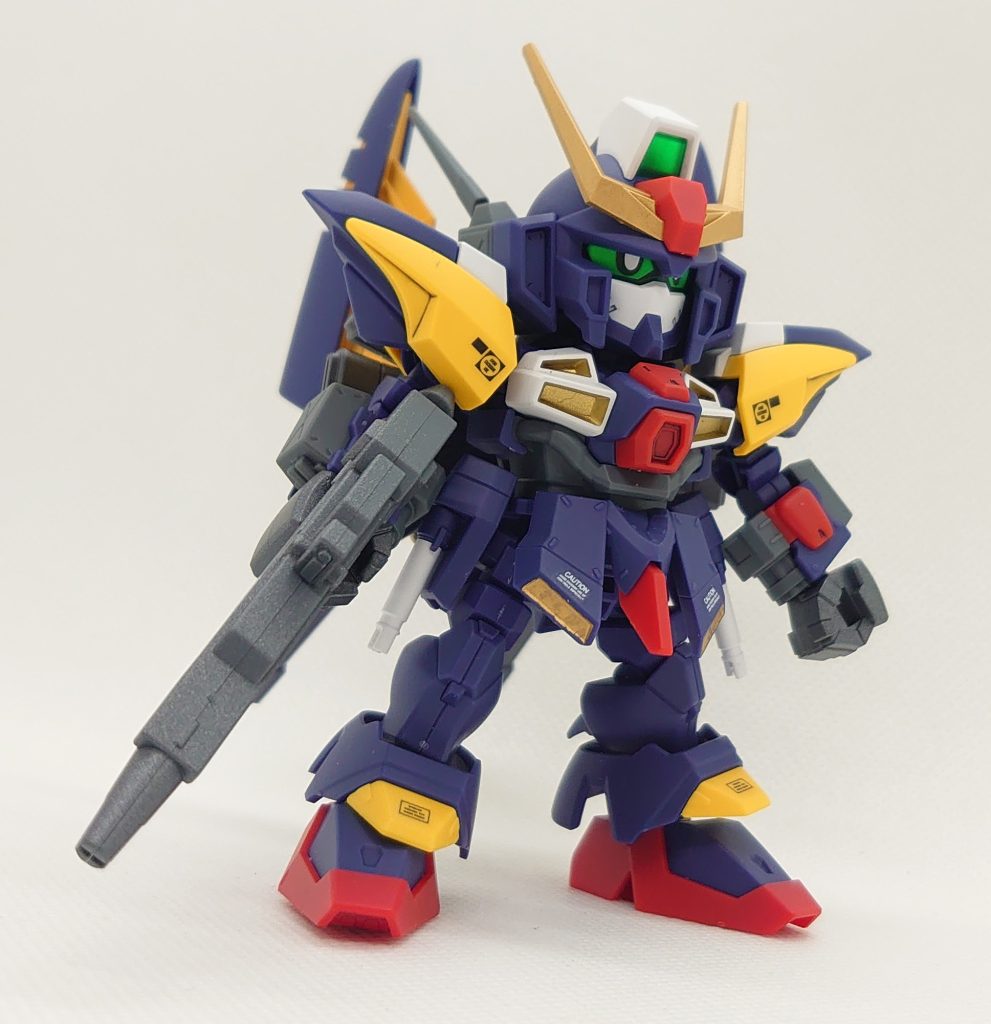 部分塗装、墨入れ、デカール、トップコート仕上げです。CSフレームで組みましたが、若干等身が伸びてもカワイイものですね。