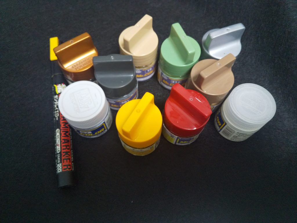 今回は色数控えめ10色です。