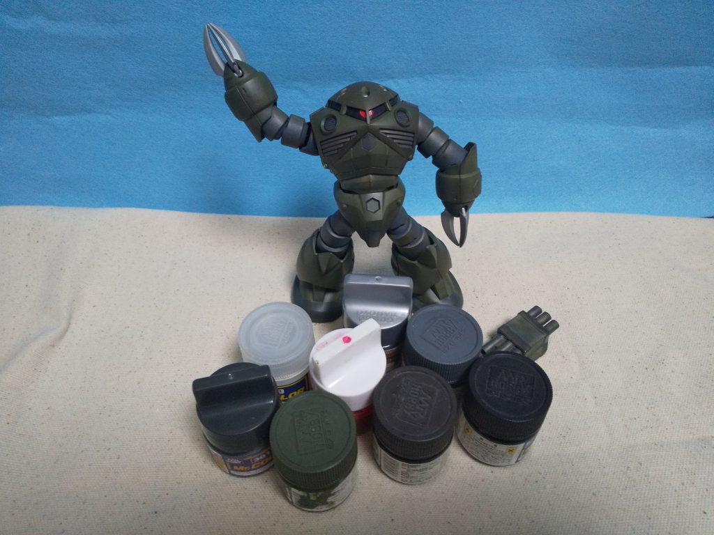 塗装も今回は色数控えめ。色々試せてよかったです。最後までご覧いただきありがとうございました。