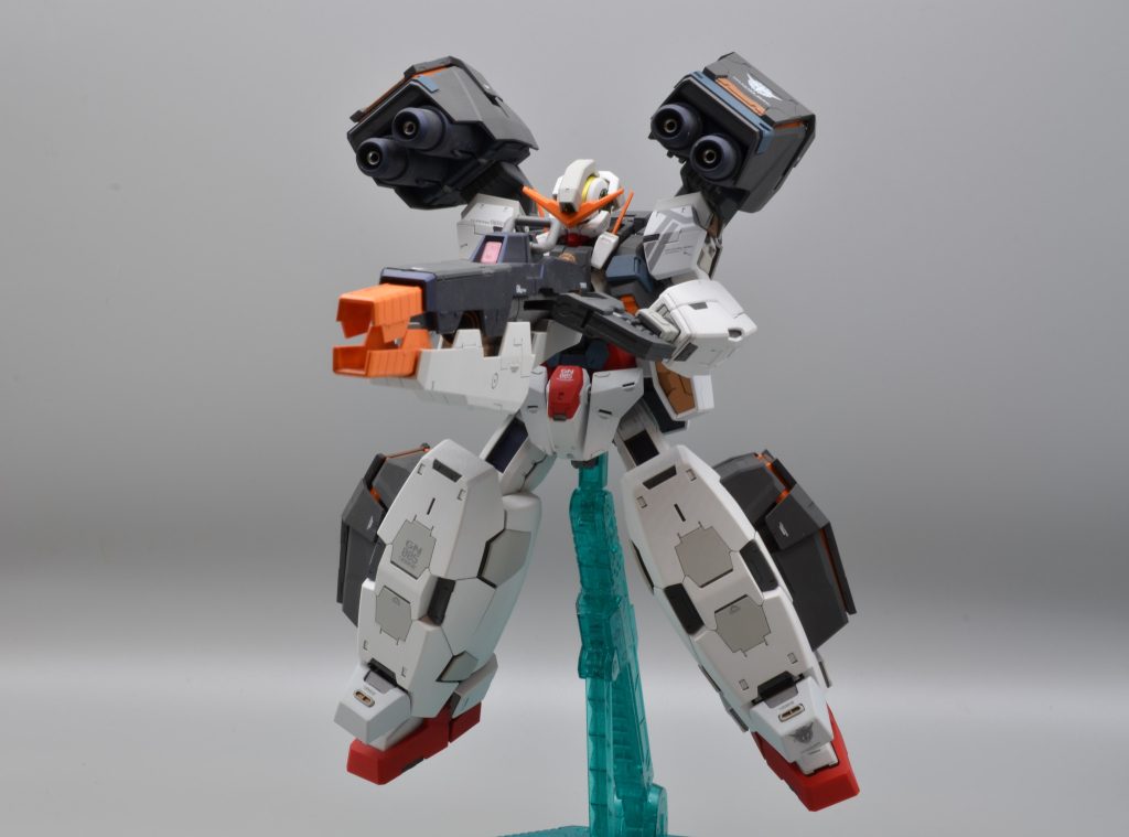 フルバースト！キャノンにはメタルノズルを埋め込んでディティールアップしてます