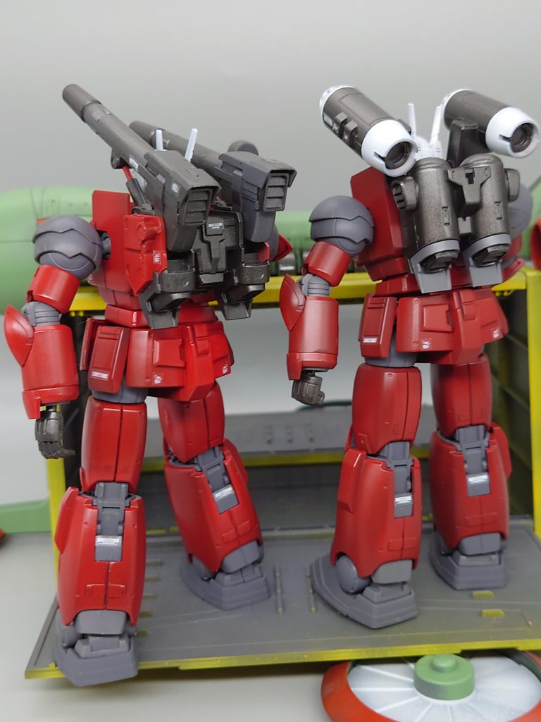 バックショットはこんなカンジ