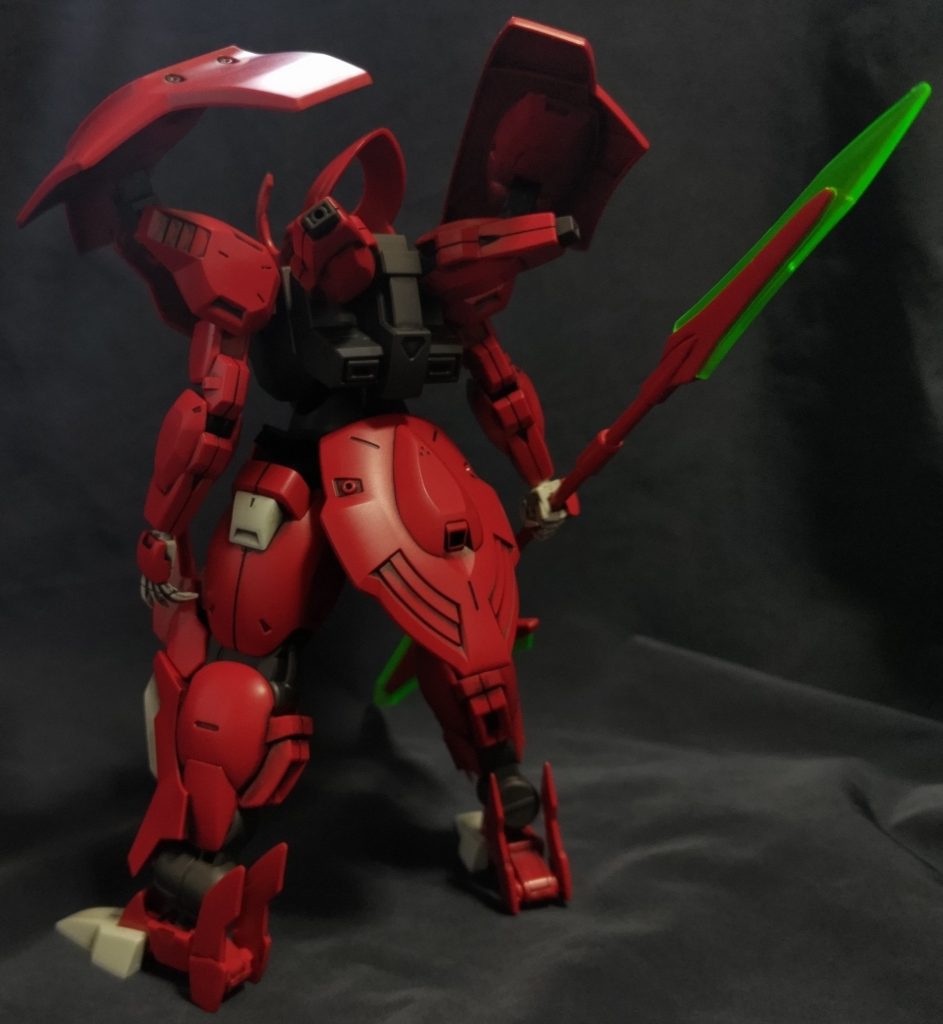 ななめ後ろから。