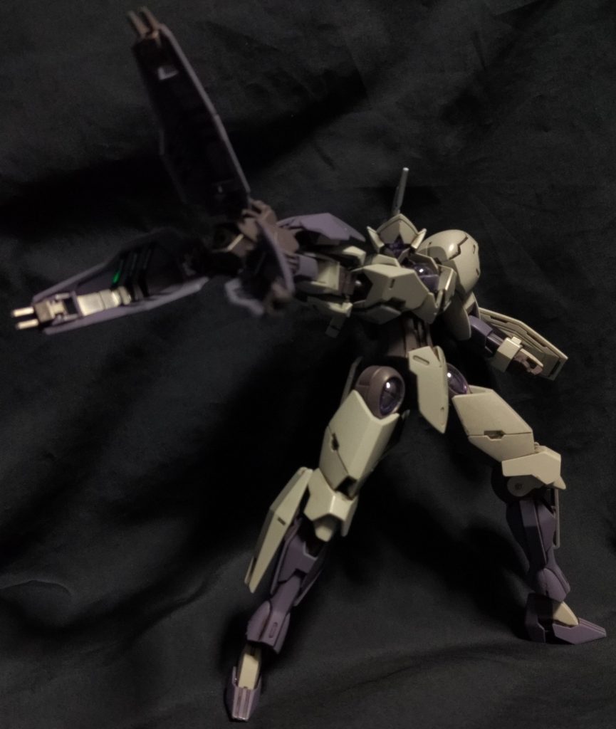 素組み&スミ入れ&部分塗装程度です。