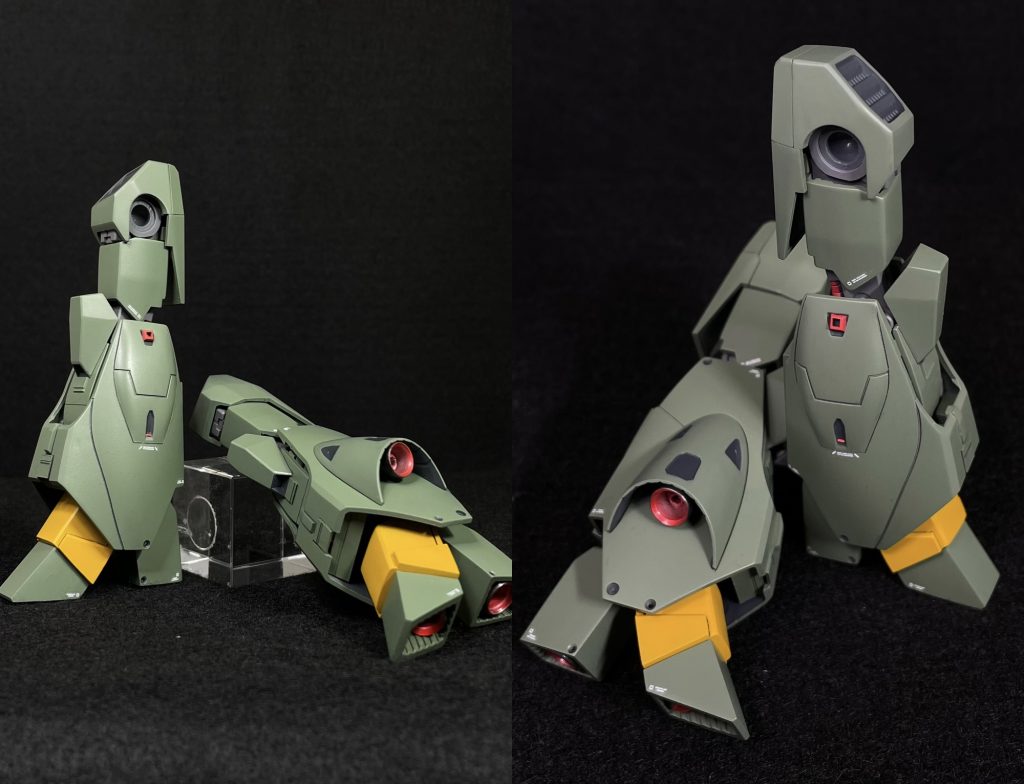 塗り分けは 面倒なキット。