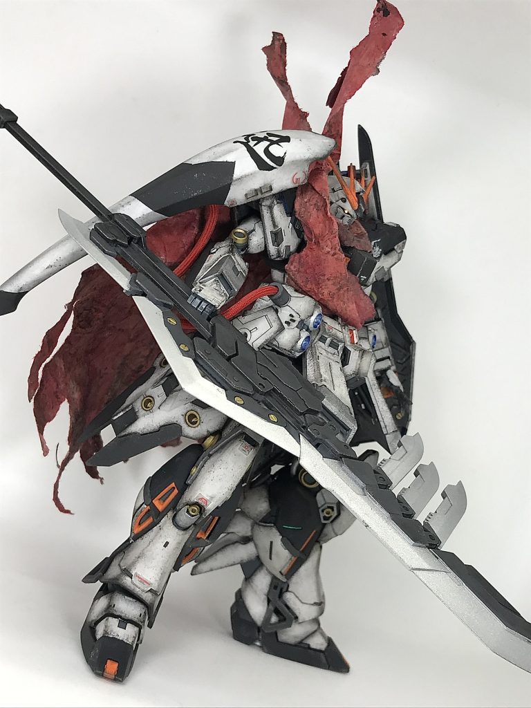 パックパックなしの軽装備状態+タママント+タママ立ち♂この状態も捨てがたいなぁ😳タママントは以前のゲッター風グフから拝借🙄↓マント作製はこちらをご覧下さい(タママント布教活動も忘れないあざとさ…いや〜だって半年人気作品ページから排除されたので…布教しとかんと😭)https://gumpla.jp/hg/1264941