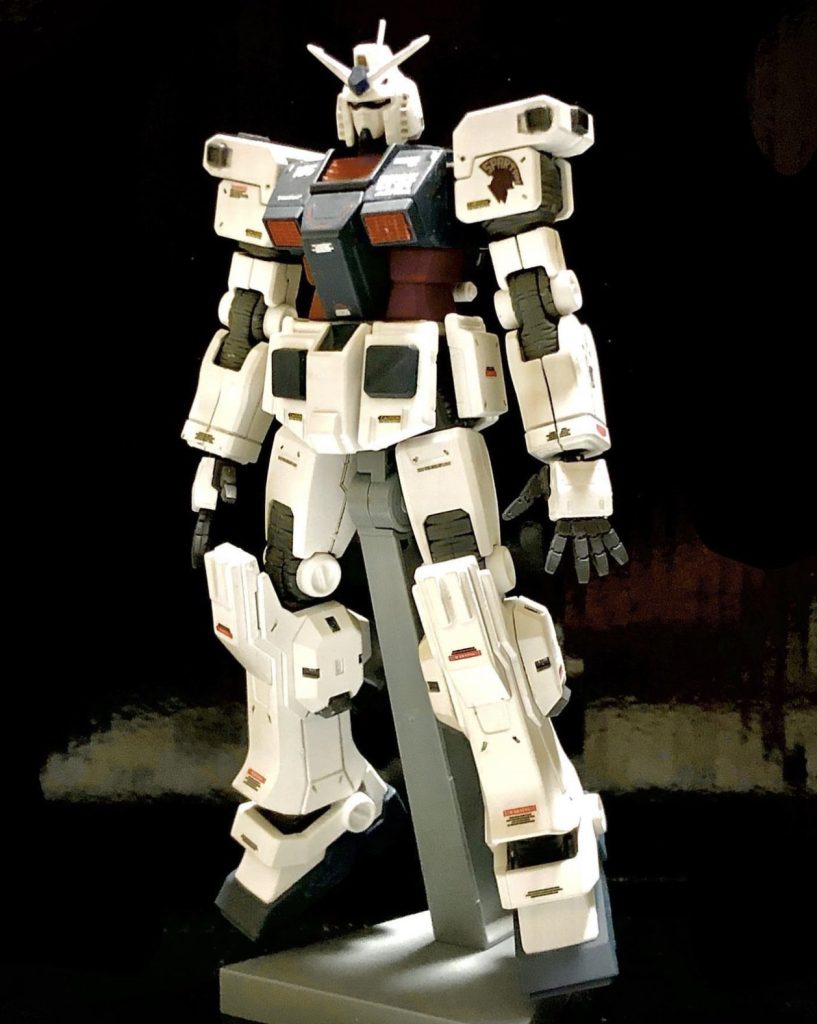 サンダーボルトフルアーマーとジムの合わせ