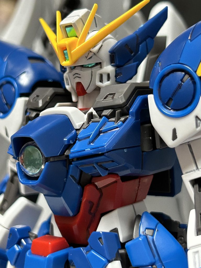 アップで。ゲート跡処理挑戦してみようかなと思いましたが、パーツ細かくて失敗したら怖いと思って辞めました…しかし本当カッコいい…