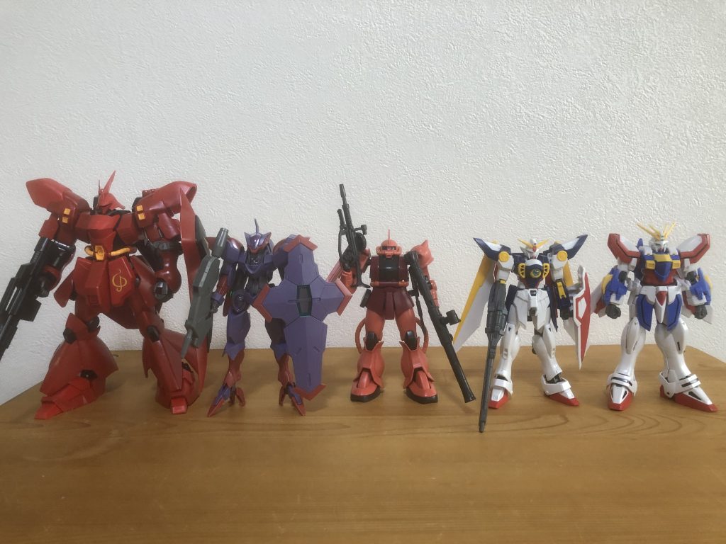 ガンプラ26～30体目–2枚目/制作者：平良野アロウ