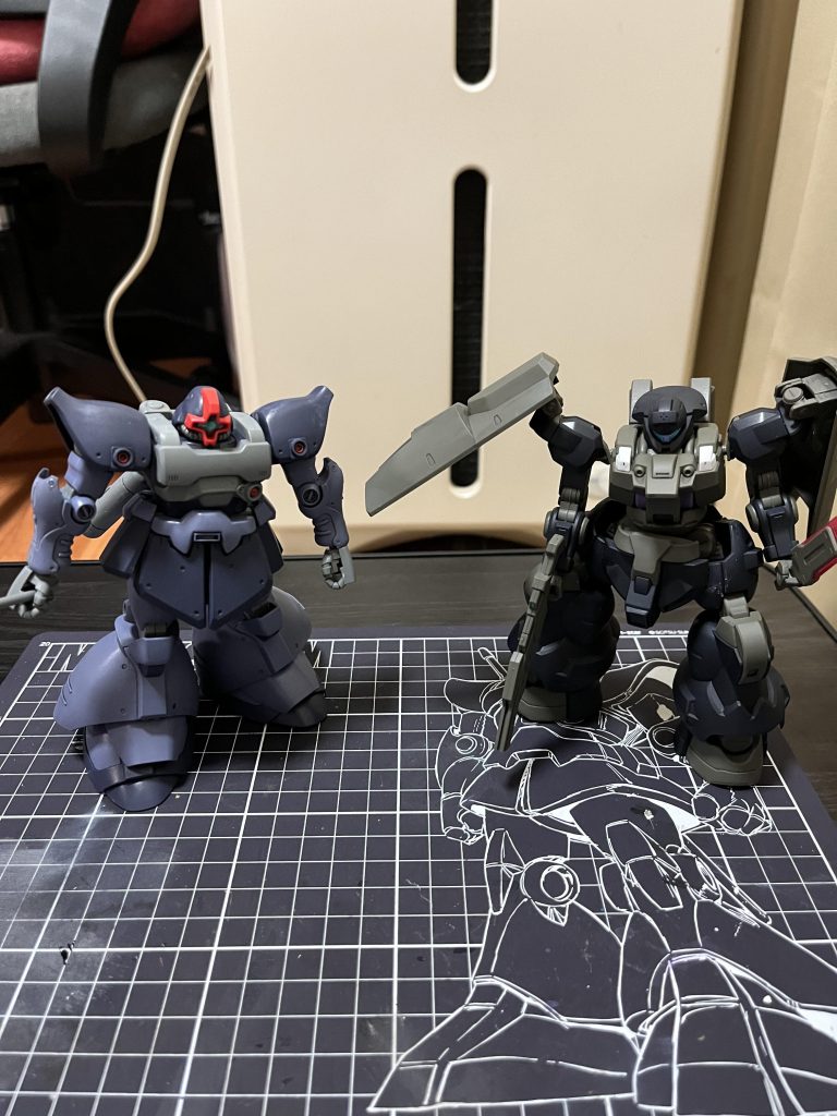 次回、この2体でミキシング予定です。