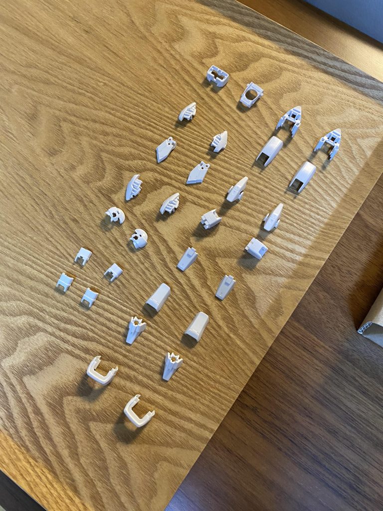 パールを吹くまえにジョイで洗って干してます。