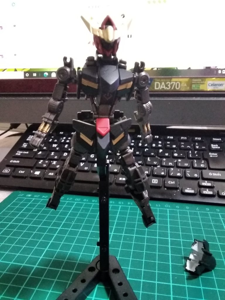 まだ、アーマーも塗ってないころ。