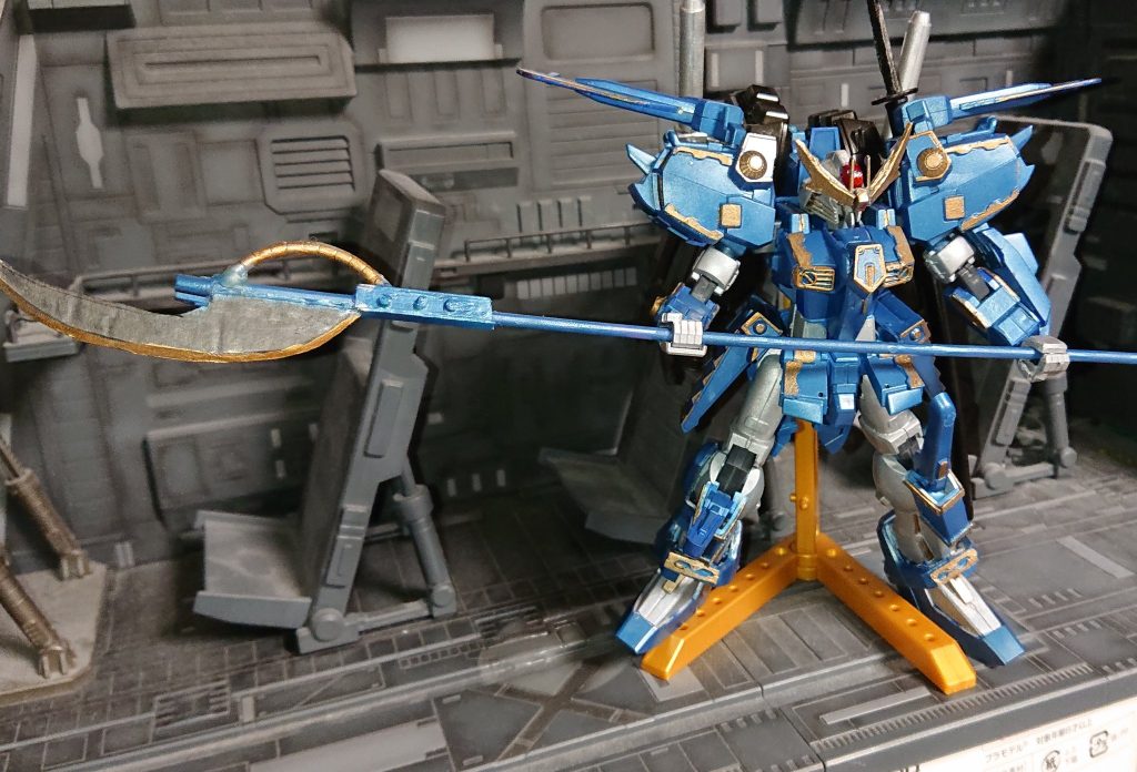 ナギナタは武者エスぽい感じで作りました