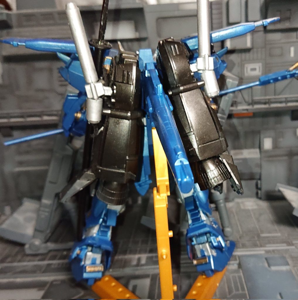 パックはEX-Sのもの　EX-Sのほうは旧キットのEX-Sの大型のものに換装したので余ってました