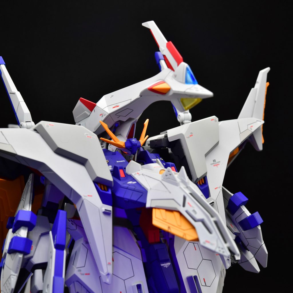 キットがデカすぎて撮影ブースギリギリでした。アングルに凝ろうとすると背景が見切れるので、あまりカッコよく撮れない•••。