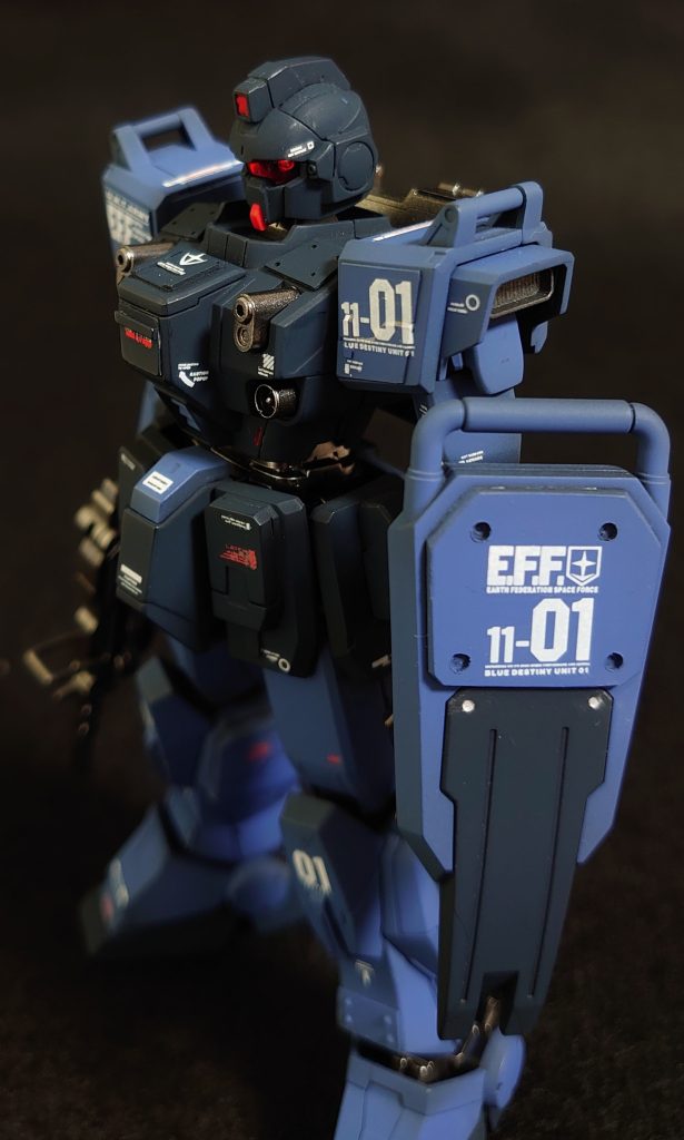 HGUC RX-79BD-1 ブルーディスティニー1号機　グラデーション塗装–2枚目/制作者：wat798