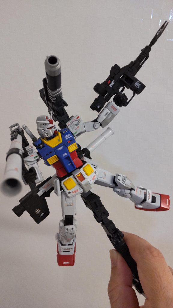 ガンダムオリジン　1/144 ガンダム–2枚目/制作者：ノグチ ヒロシ