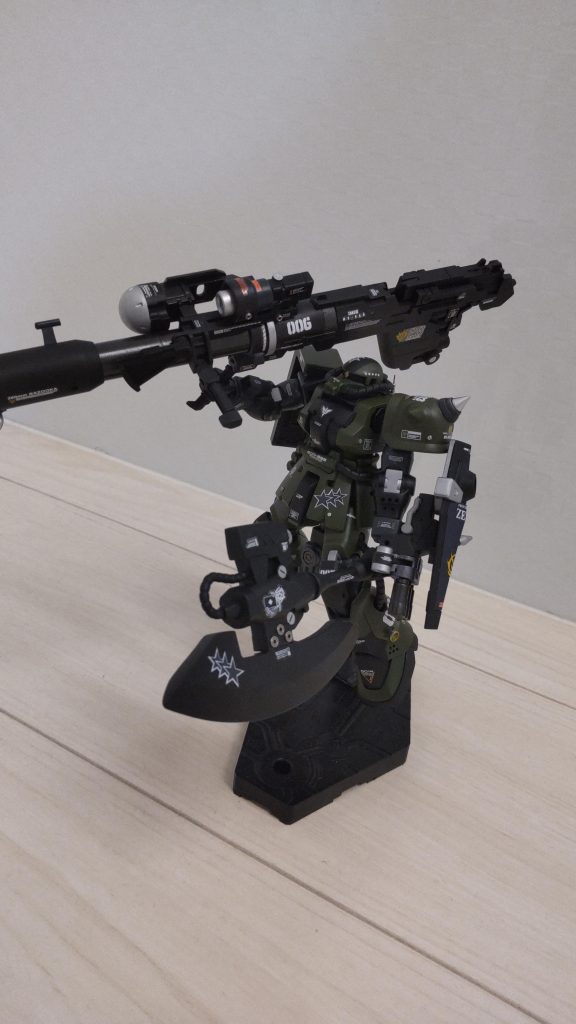 重装備ザク高機動型–3枚目/制作者：ノグチ ヒロシ