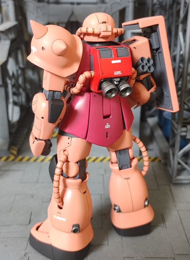 ふくらはぎのバーニアがお気に入りです。