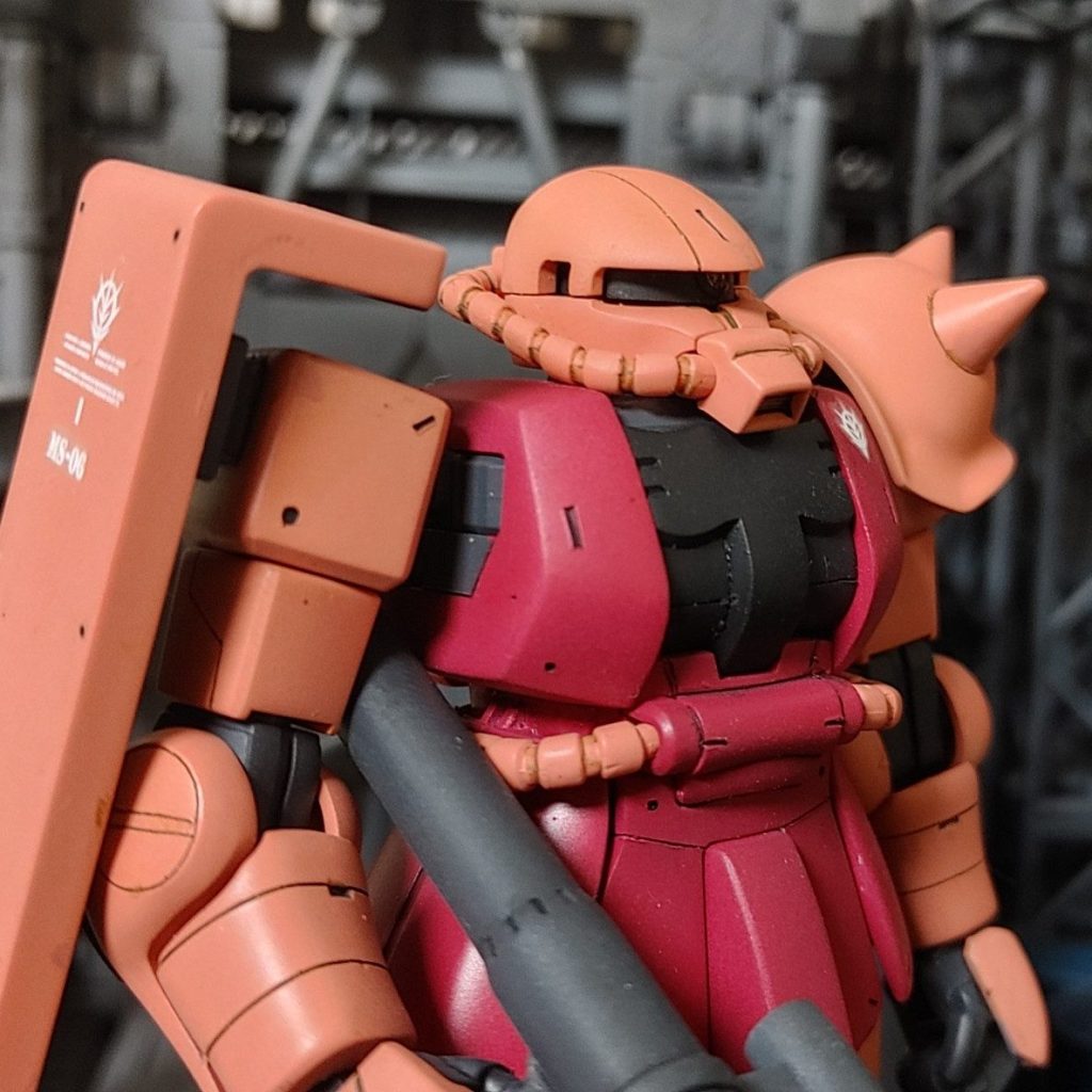 シャア専用C型ザク｜量産型ごんさんのガンプラ作品｜GUNSTA（ガンスタ）