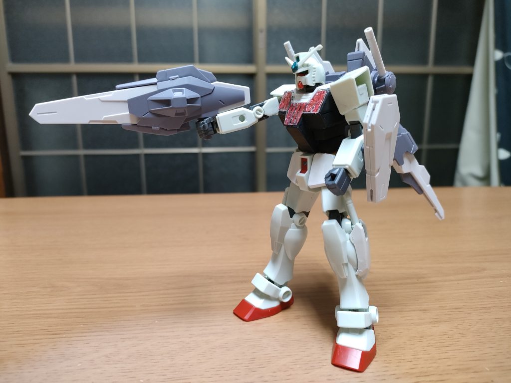 ルブリスのガンビット兵装が装備可能になる一幕。