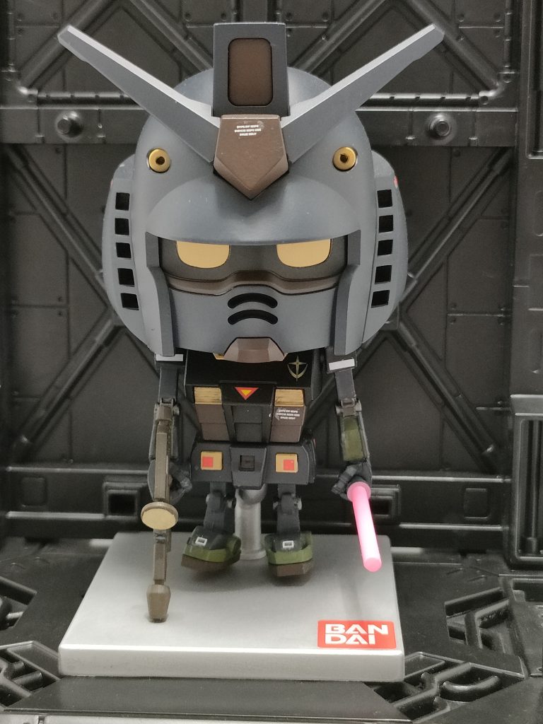 腕と足は100ｷﾝのネイル用の筆で筆塗りしました〜胴体と頭はガンマカエアブラシシステムです🤓✨