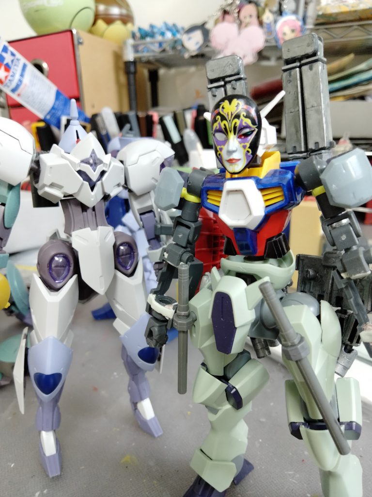 塗装前右のクセ強めな子はまたいずれ♪⁠～⁠(⁠´⁠ε⁠｀⁠ ⁠)