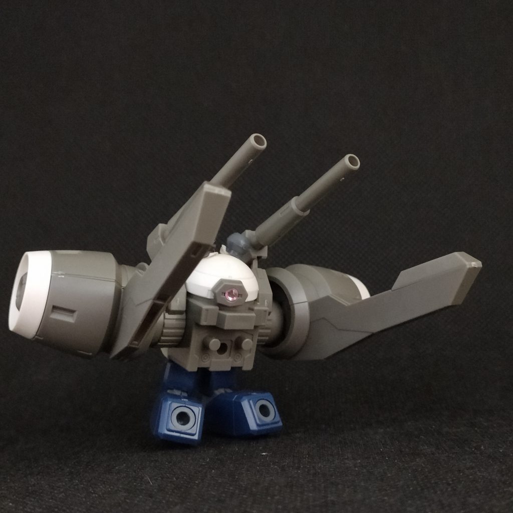 デミバーディングのバックパックに足を付けたら・・というでき心でつい😅