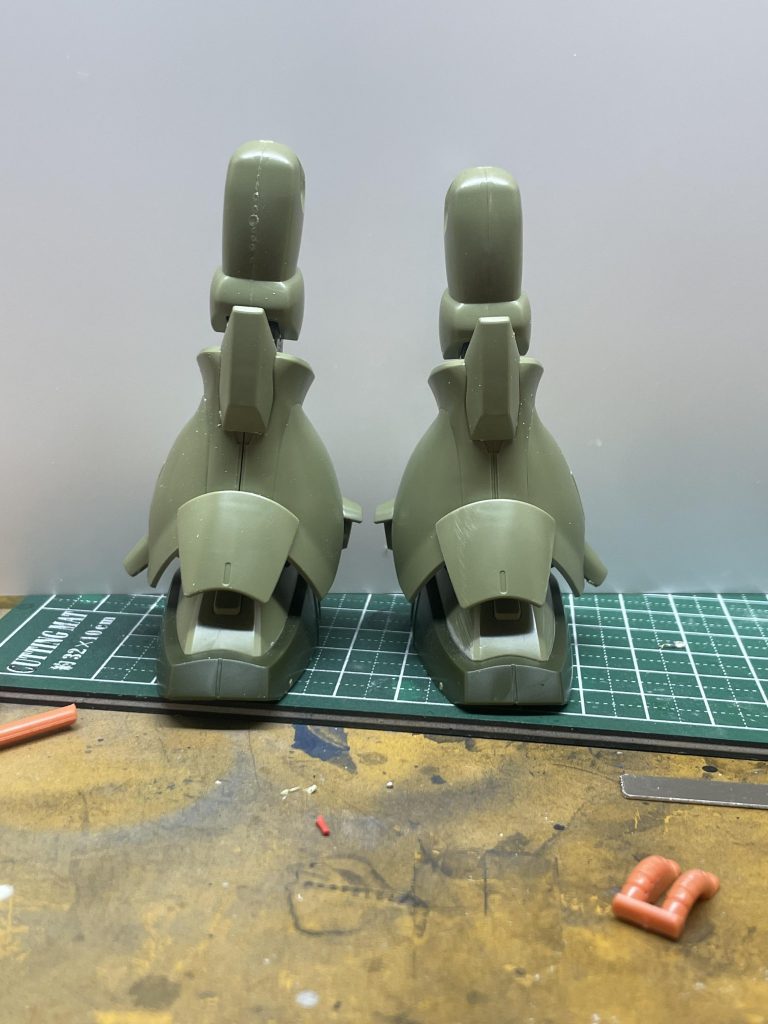 足はちょっぴり延長