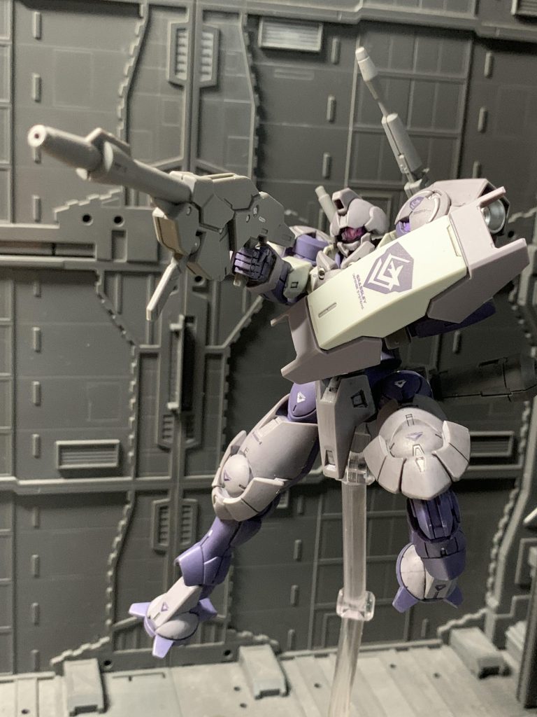 ライフルで一射。